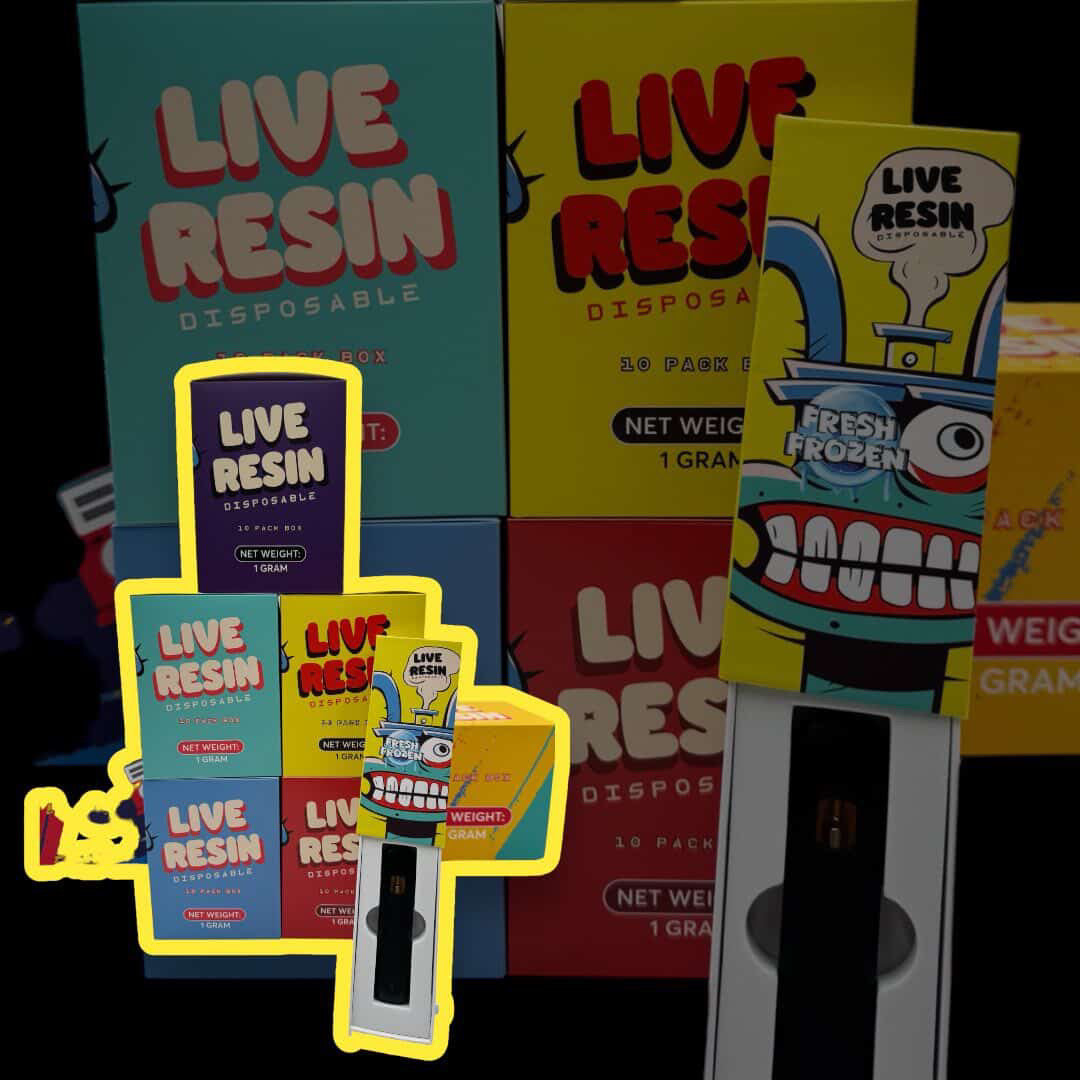 GASTRAP 1 Gram Live Resin Disposables