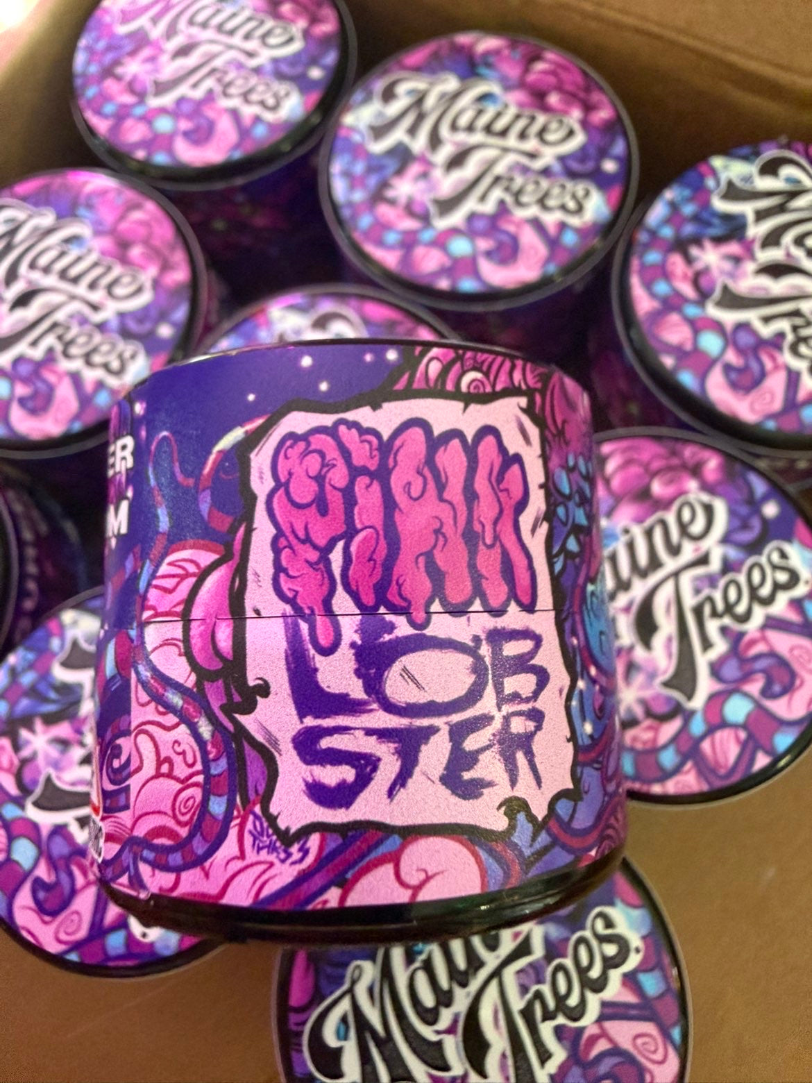Pink Lobster Cured Badder By Maine Trees