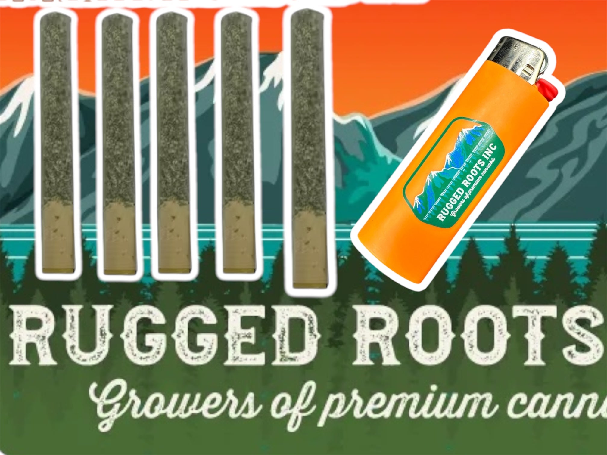 Rugged Roots 1 Gram Pre Rolls