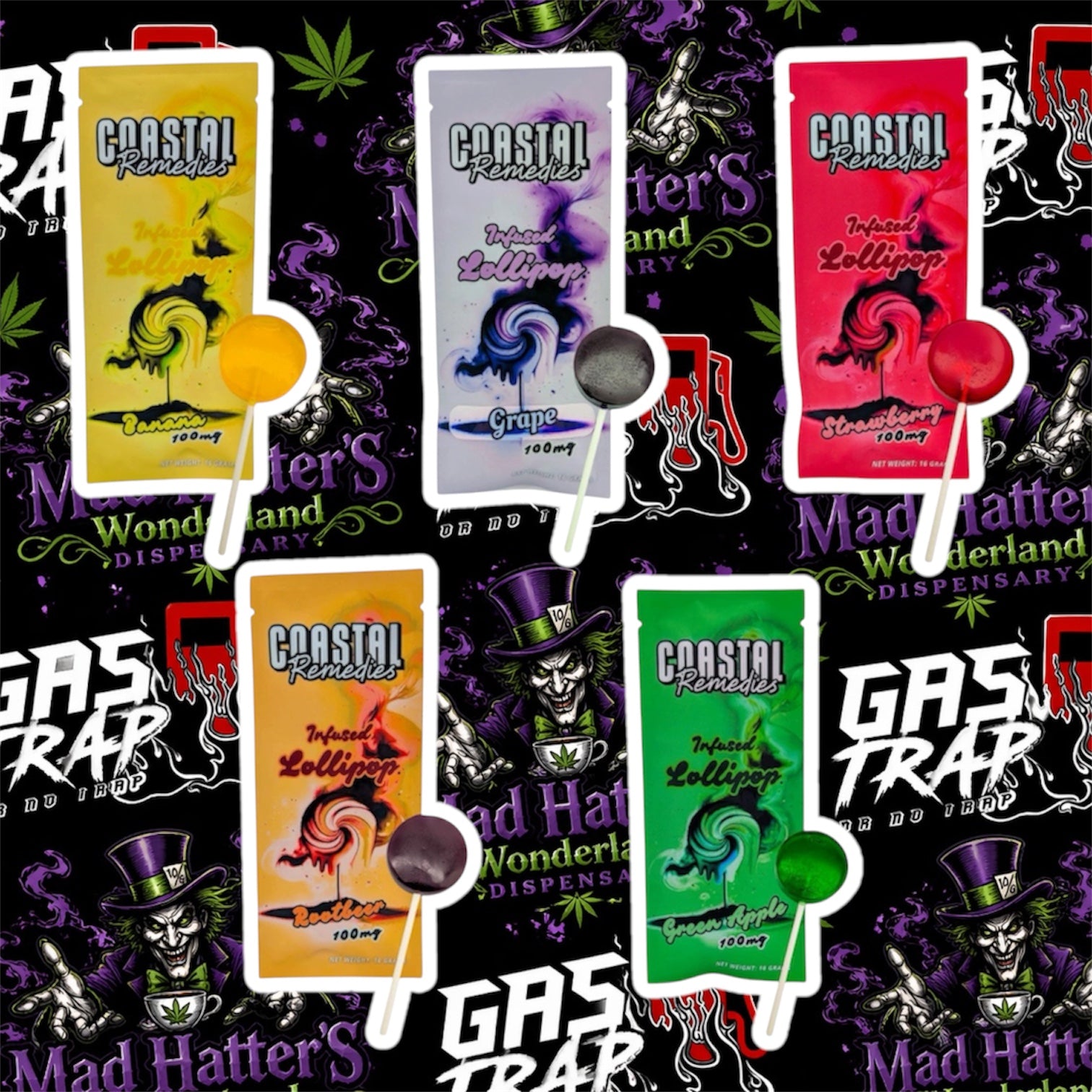 100mg Lollipops