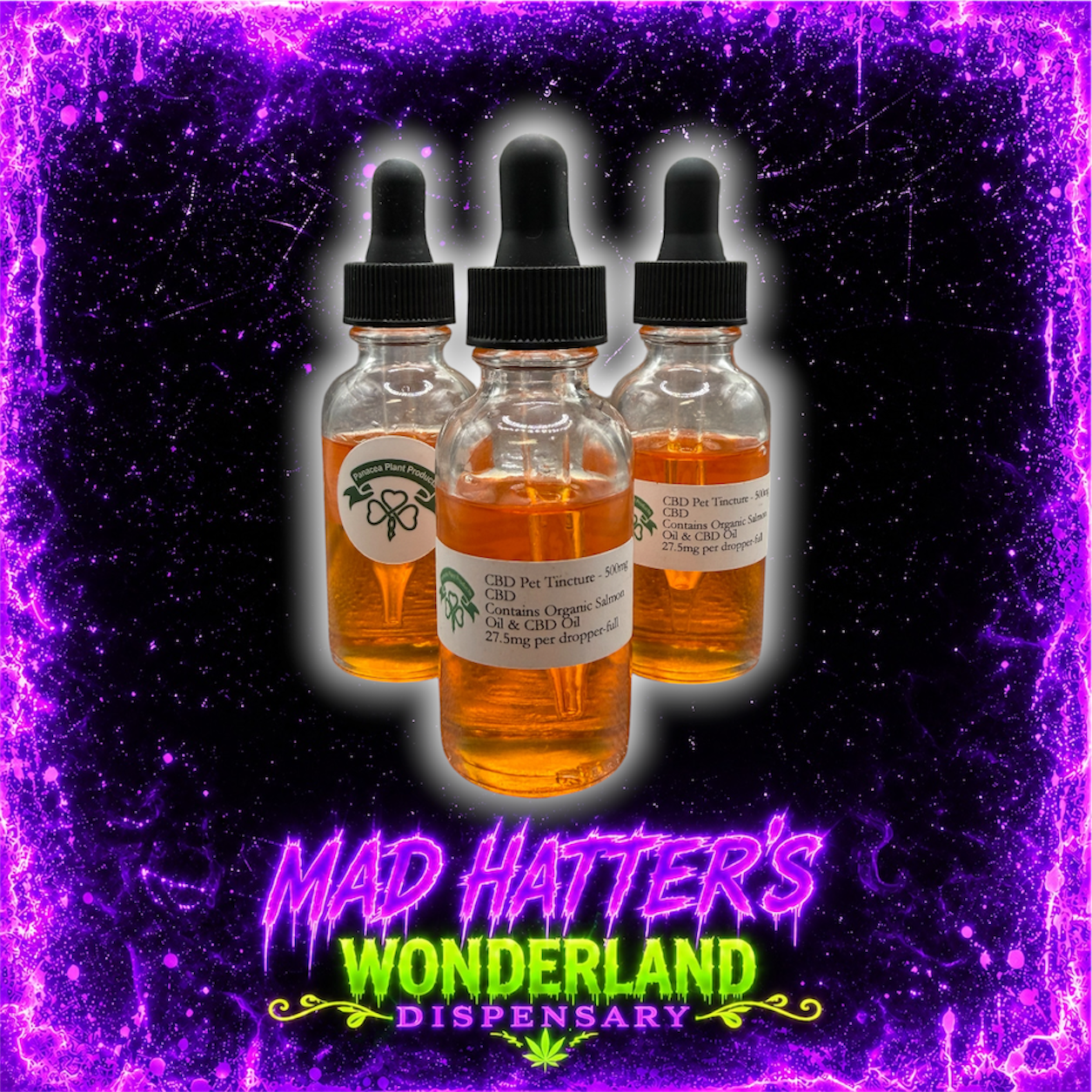 500mg CBD Dog Tincture