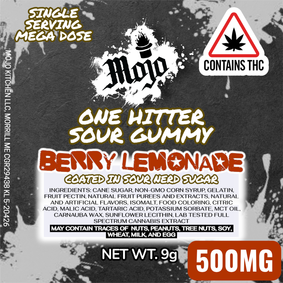 500mg One Hitter Berry Lemonade